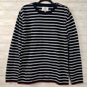 Kronstadt Denmark Oscar Striped Pullover Sweater Large